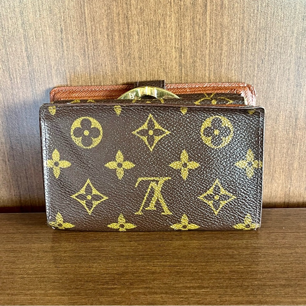 LOUIS VUITTON Porte Monnaie Billets Viennois Monogram Canvas Bifold Wallet 2001 - Picture 5 of 10